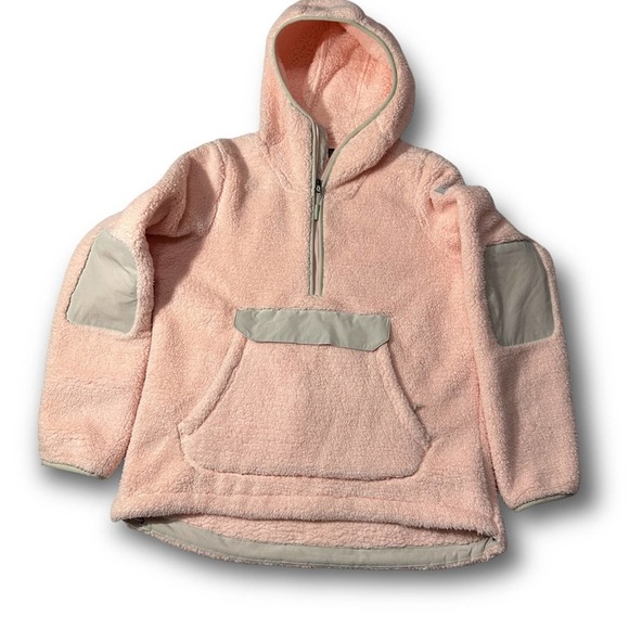 The North Face Pink and Cream Hoodie - Picture 1 of 12